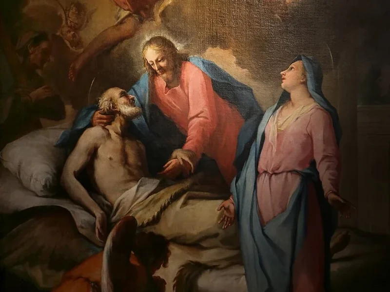 1692-Apollonio Nasini - Transito di san Giuseppe